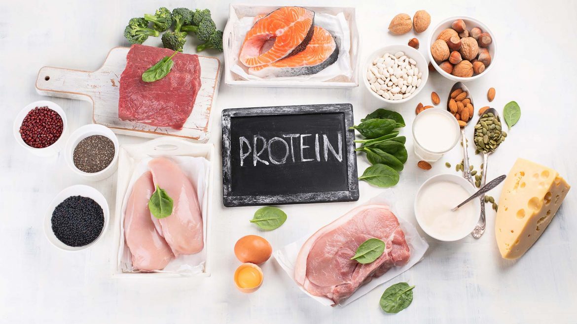 Food rich in protein