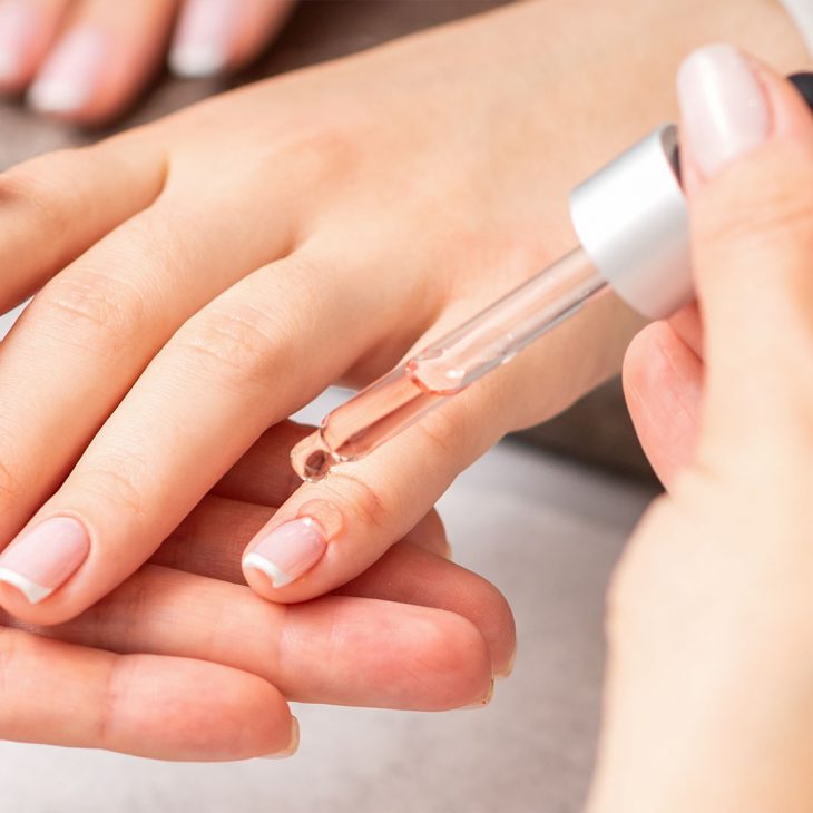  Keratin nail treatment