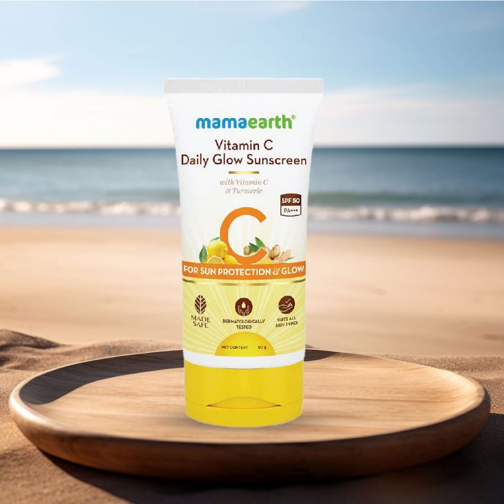 Mamaearth Daily Glow Sunscreen SPF 50 PA+++