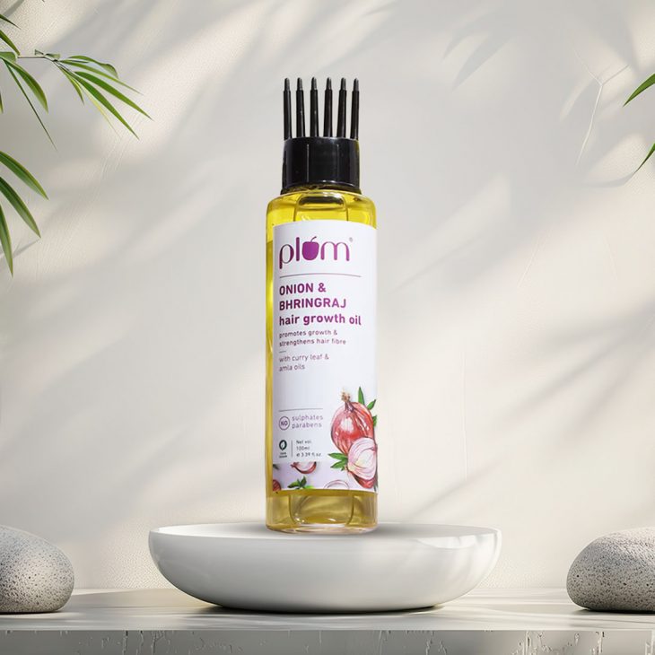 Plum Onion and Bhringraj Hair Growth Oil