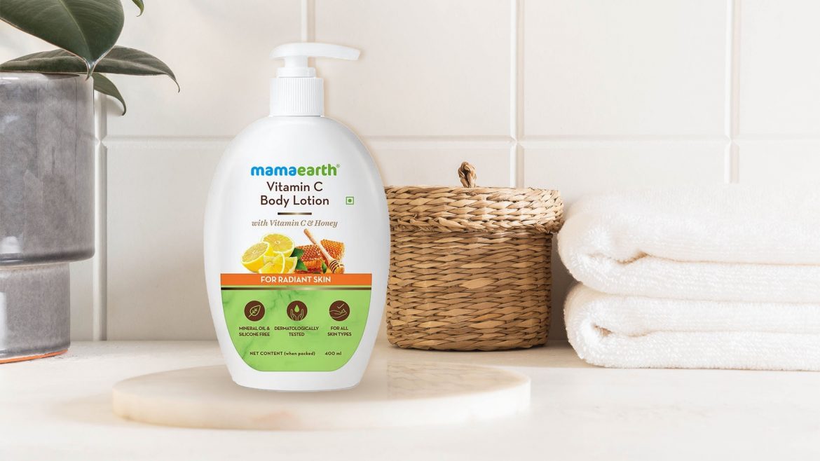 Mamaearth Vitamin C Body Lotion