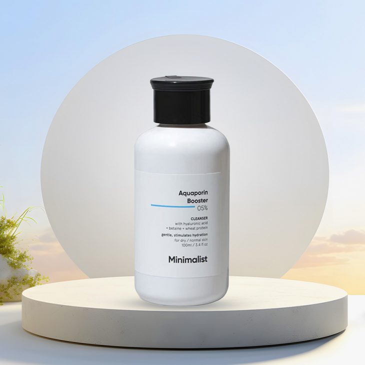 Minimalist 5% Aquaporin Booster Cleanser For Dry Skin