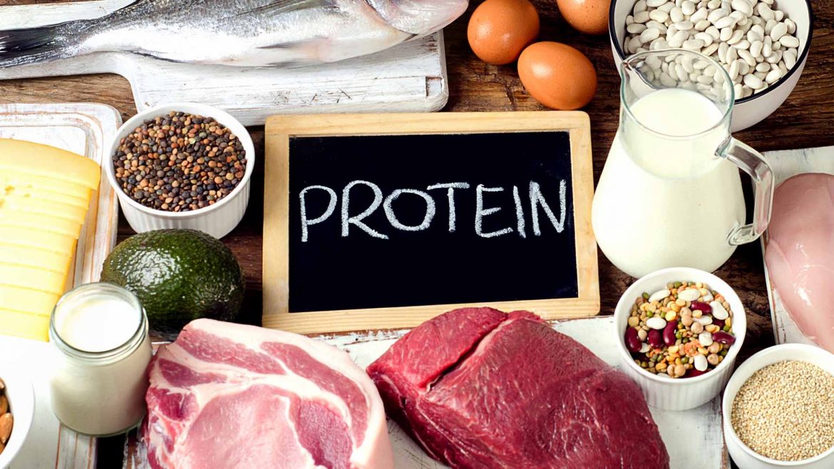 Protein-rich food