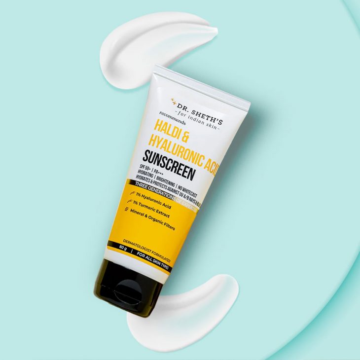 Dr. Sheth's Haldi & Hyaluronic Acid Sunscreen