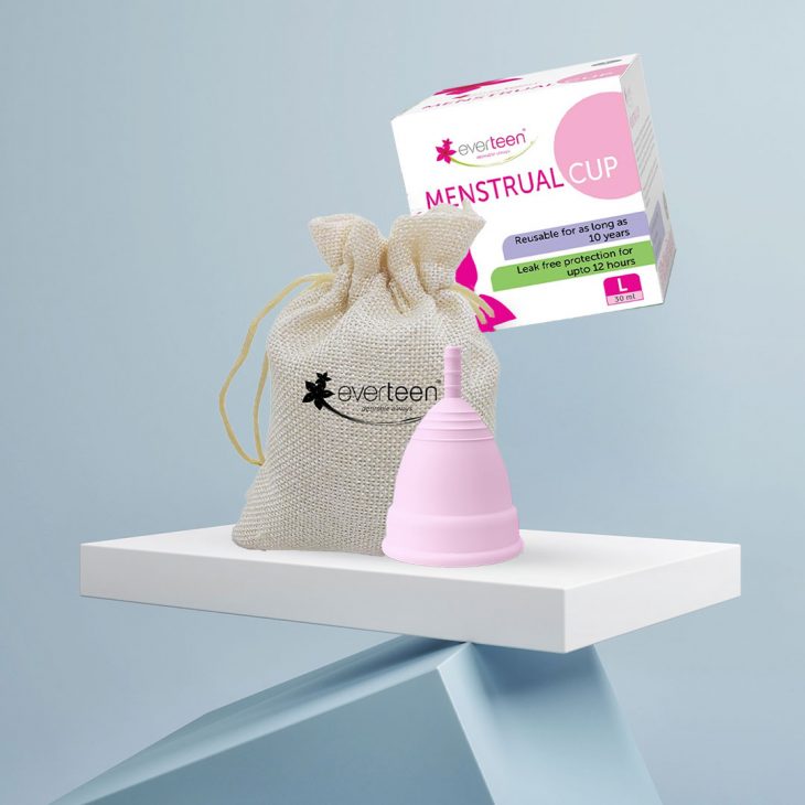 Everteen Large Menstrual Cups for Periods In Women