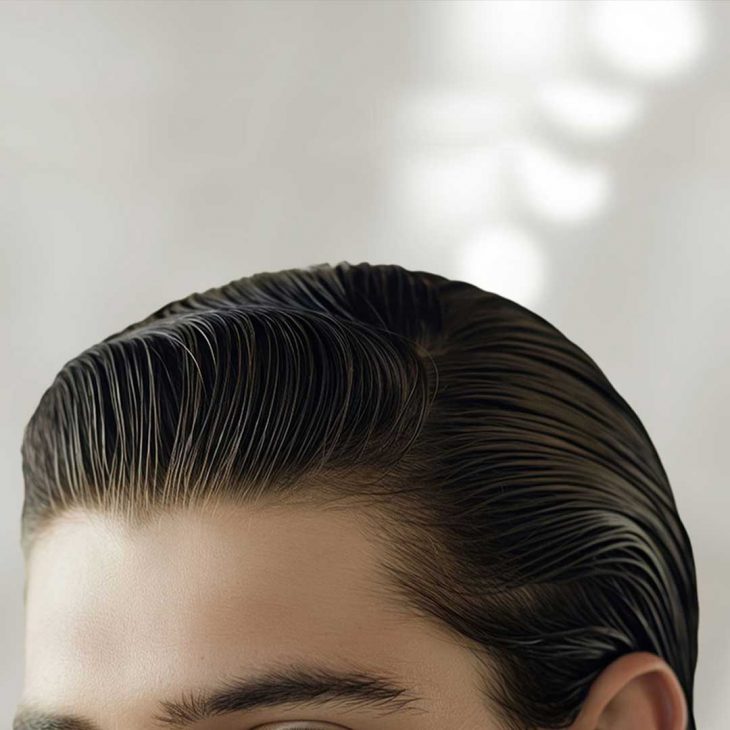 The Slicked-Back Look