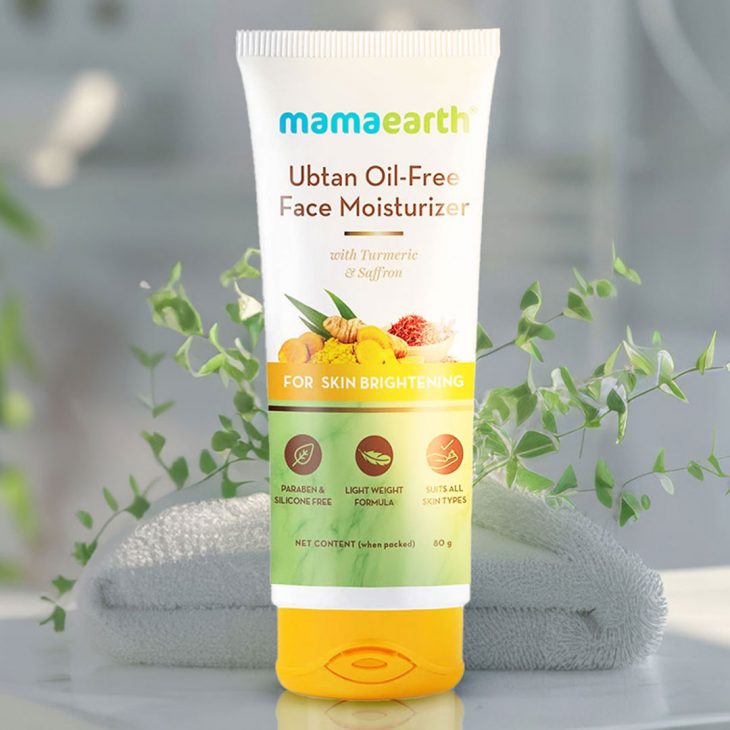 mamaearth Ubtan Oil-Free Moisturiser