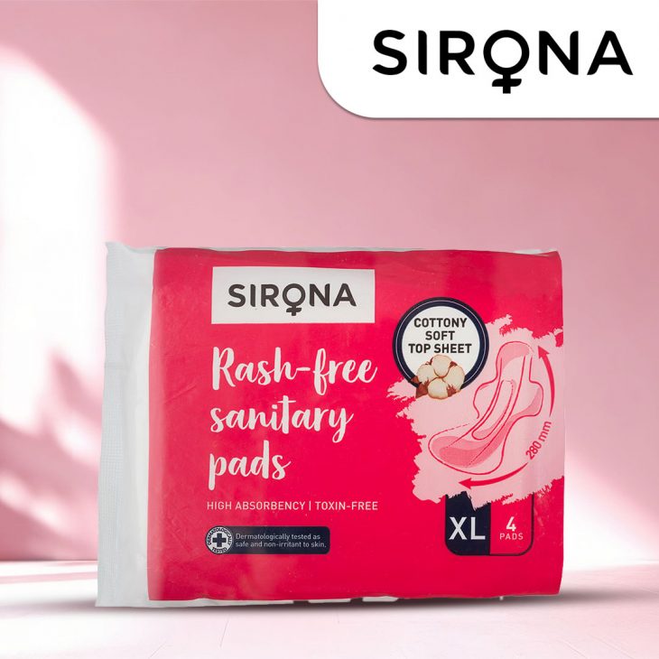 Sirona Cottony Soft Rash Free Sanitary Pads 