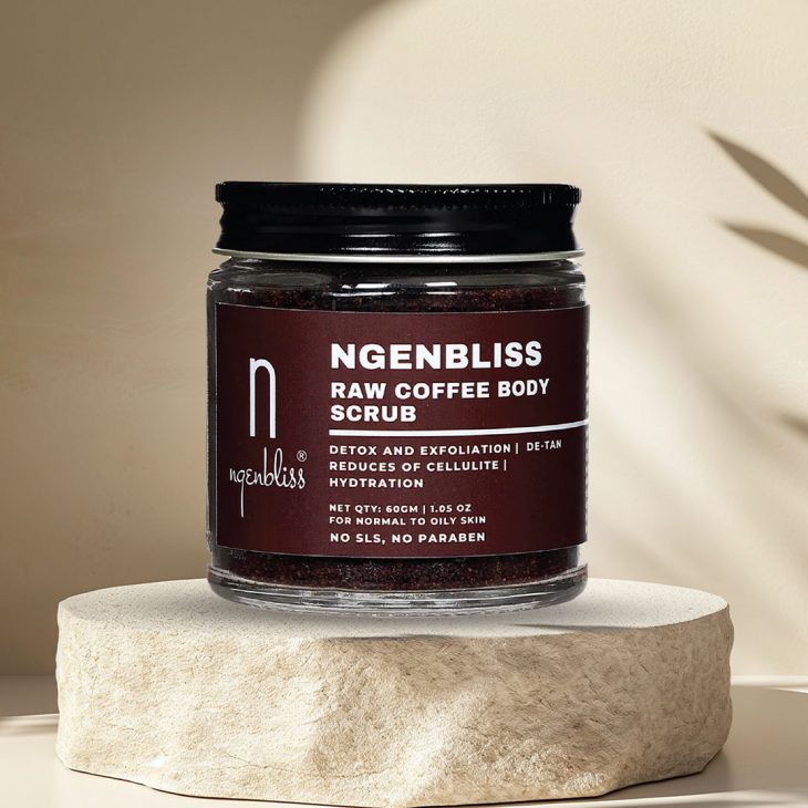 Ngenbliss Raw Coffee Body Scrub: 