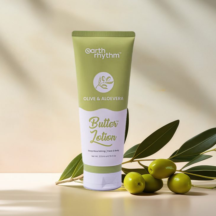 Earth Rhythm Olive & Aloe Vera Butter Lotion: 