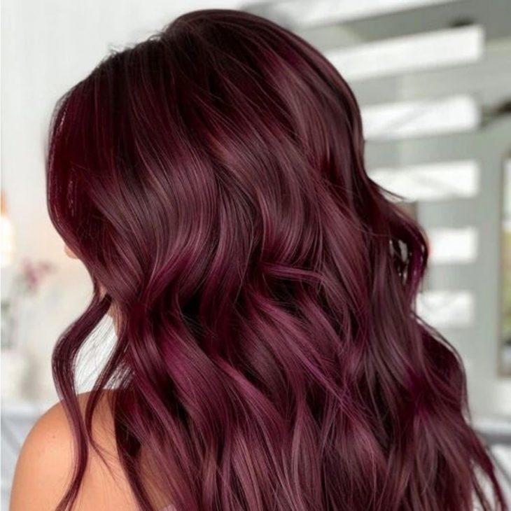 Mahogany hair colour