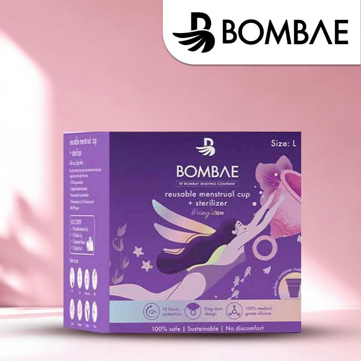 Bombae Reusable Menstrual Cup & Sterilizer