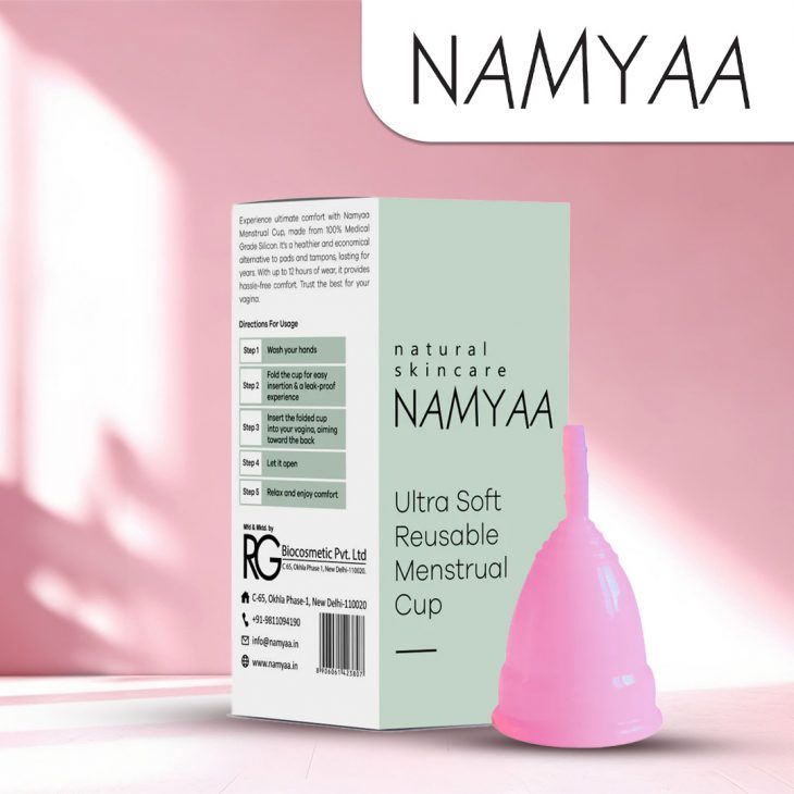 Namyaa Ultra Soft Medium Reusable Menstrual Cup