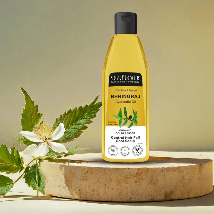 Soulflower Coldpressed Bhringraj Carrier Oil
