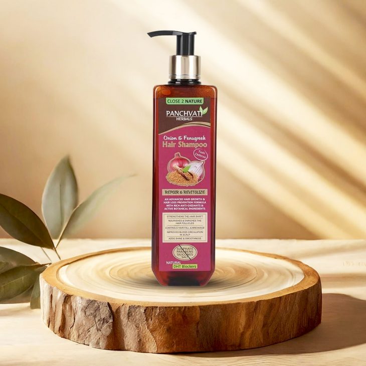 Panchvati Herbals Onion Fenugreek Hair Shampoo
