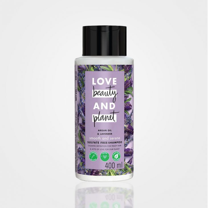 Love Beauty and Planet Argan Oil and Lavender Sulphate Free Shampoo