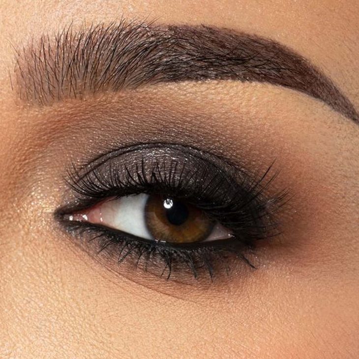 Shimmery Smokey Eyes