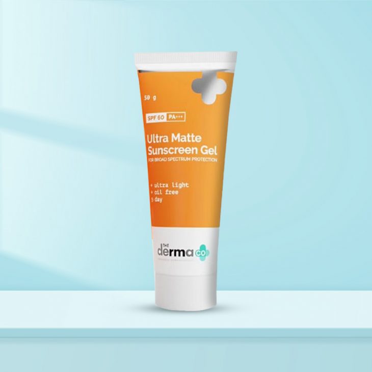 The Derma Co. Ultra Matte Sunscreen Gel - SPF 60