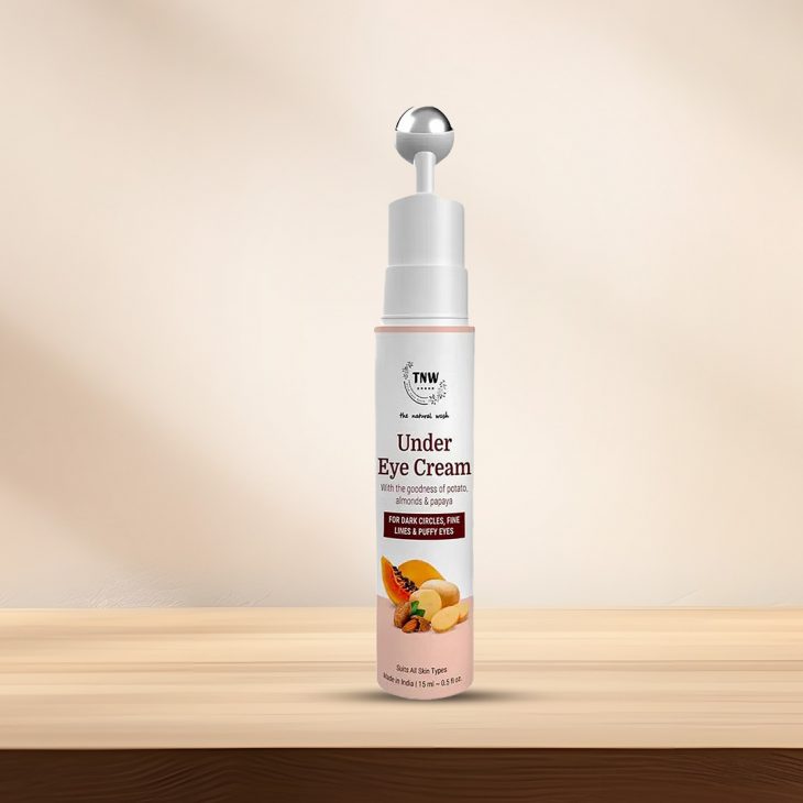 TNW - The Natural Wash Under Eye Cream With Cooling Massage Roller