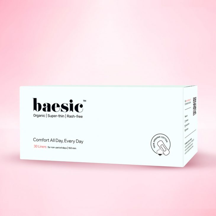 Baesic Rash-Free Everyday Panty Liners