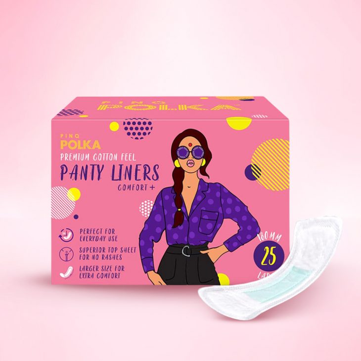 PINQ Large Premium Panty Liners