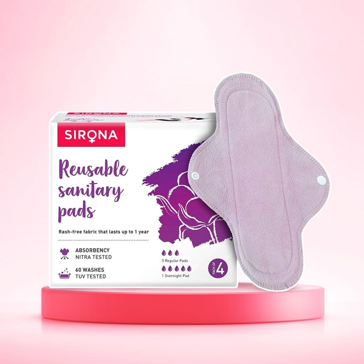 Sirona Reusable Sanitary Pads for Women