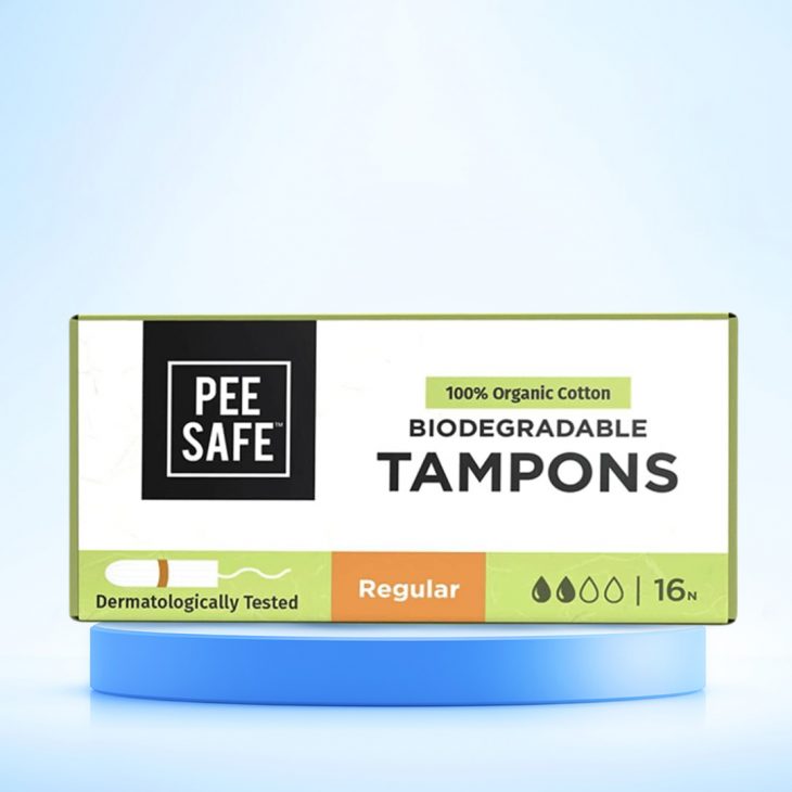 Pee Safe Organic Cotton Tampons