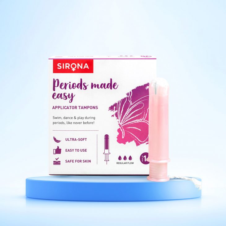 Sirona Premium Applicator Tampons