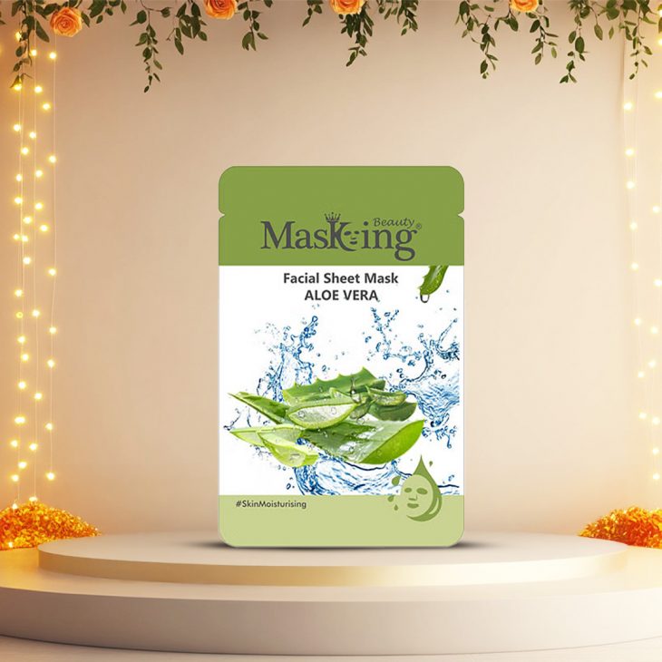 Masking Aloe-Vera Beauty Facial Sheet Mask