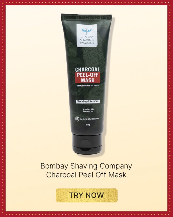 0Bombay Shaving Company Charcoal Peel Off Mask