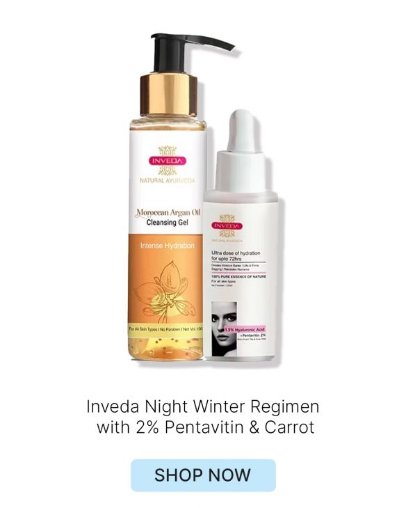 Inveda Night Winter Regimen with 2% Pentavitin & Carrot