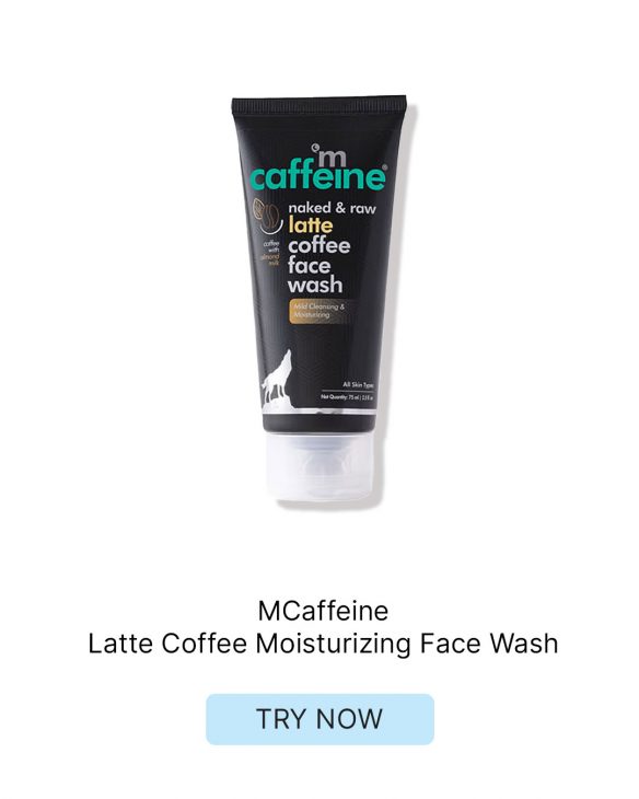 mCaffeine Latte Coffee Moisturizing Face Wash