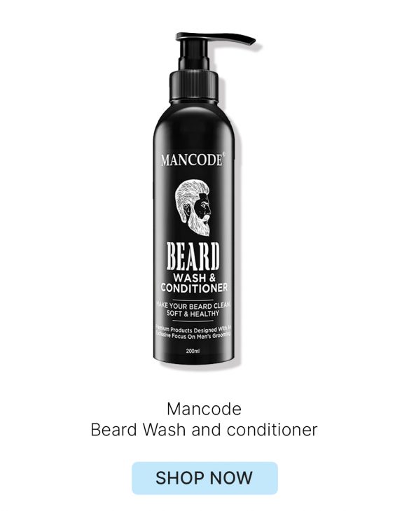 Mancode Beard Wash and Conditioner