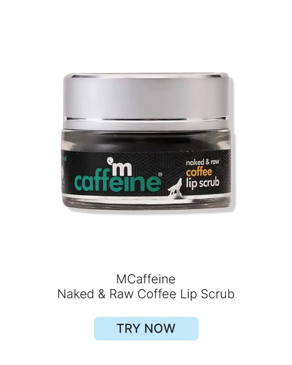 mCaffeine Naked & Raw Coffee Lip Scrub