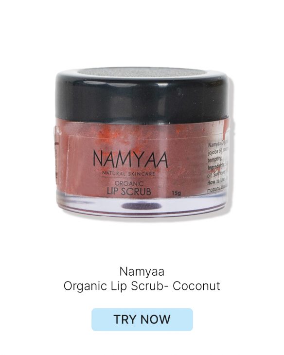 Namyaa Organic Lip Scrub – Coconut: