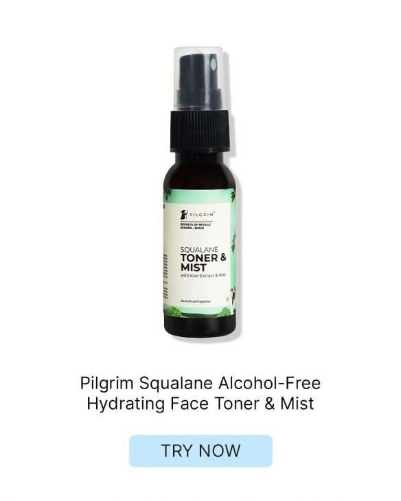 Pilgrim Squalane Alcohol-Free Hydrating Face Toner & Mist