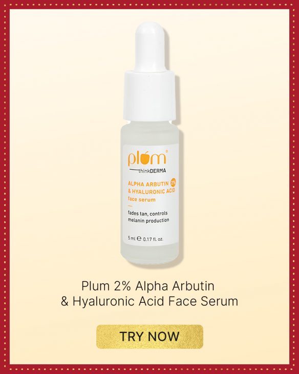 Plum 2% Alpha Arbutin & Hyaluronic Acid Face Serum