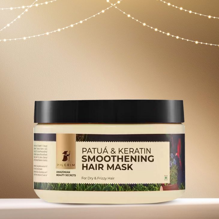 Pilgrim Patuá & Keratin Strengthening Hair Mask with Sacha Inchi 