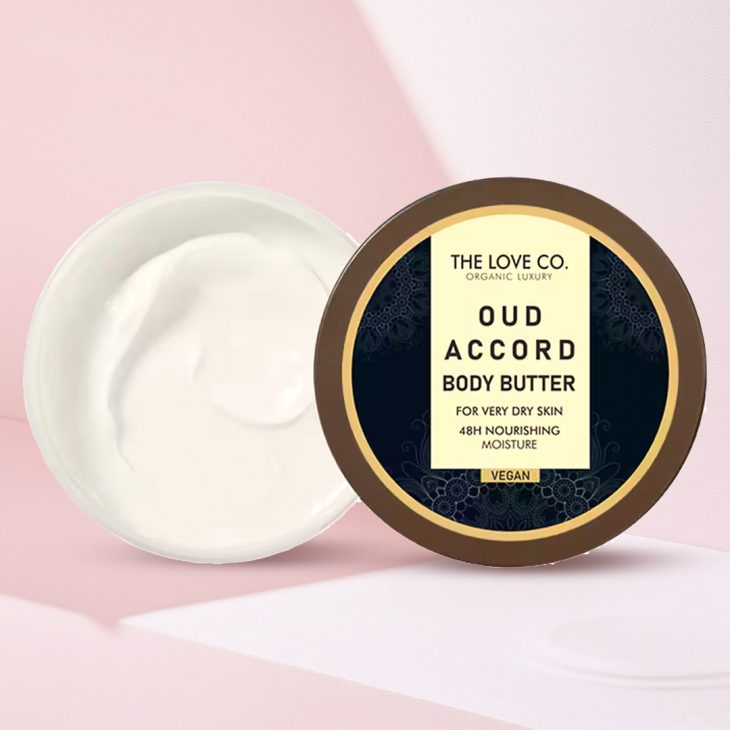 The Love Co. Body Butter - Oud Accord Body Butter For Dry skin