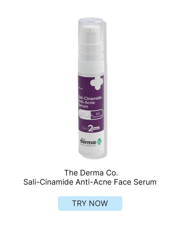 The Derma Co. Sali-Cinamide Anti-Acne Face Serum: 