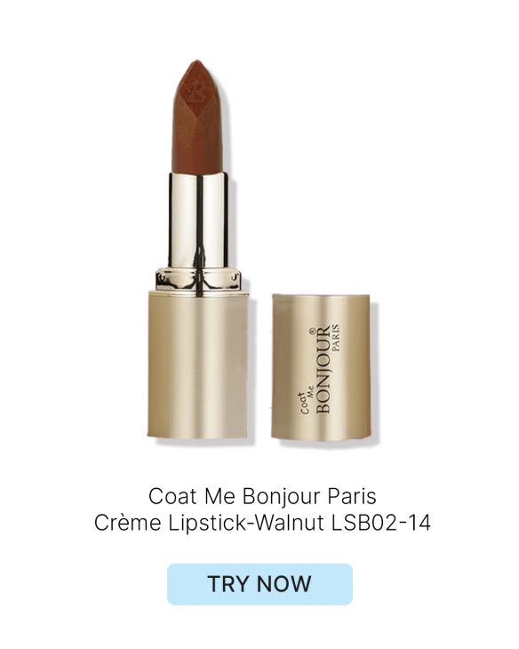 Coat Me Bonjour Paris Crème Lipstick-Walnut LSB02-14