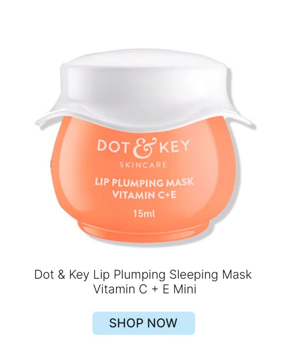 Dot & Key Lip Plumping Sleeping Mask with Vitamin C + E