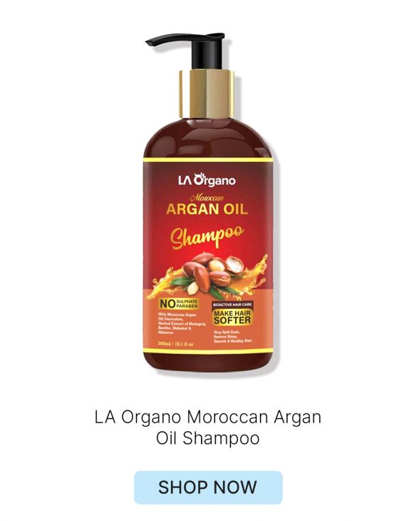 LA Organo Moroccan Argan Oil Shampoo