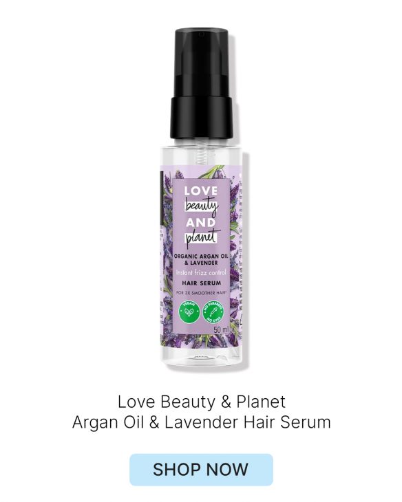 Love Beauty & Planet Argan Oil & Lavender Hair Serum