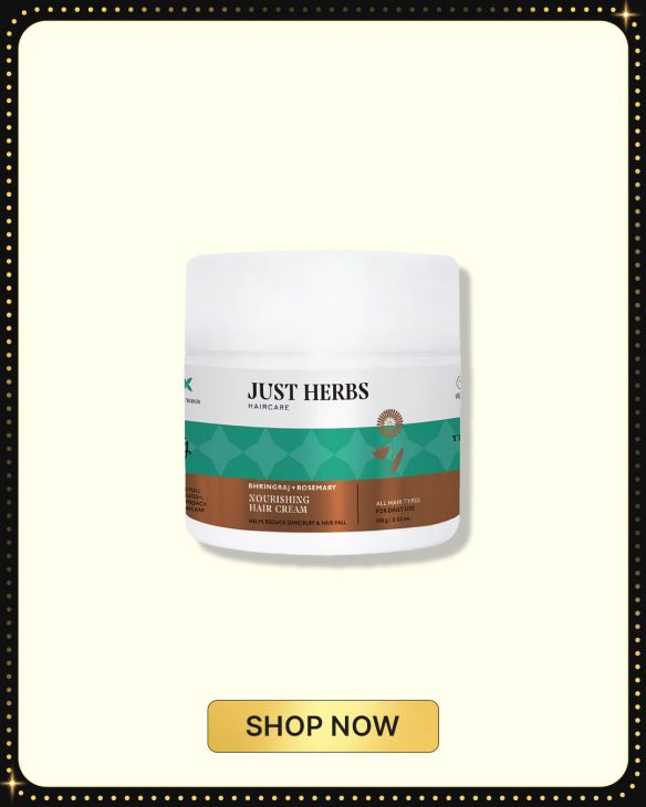 Just Herbs Bhringraj + Rosemary Nourishing Hair Cream