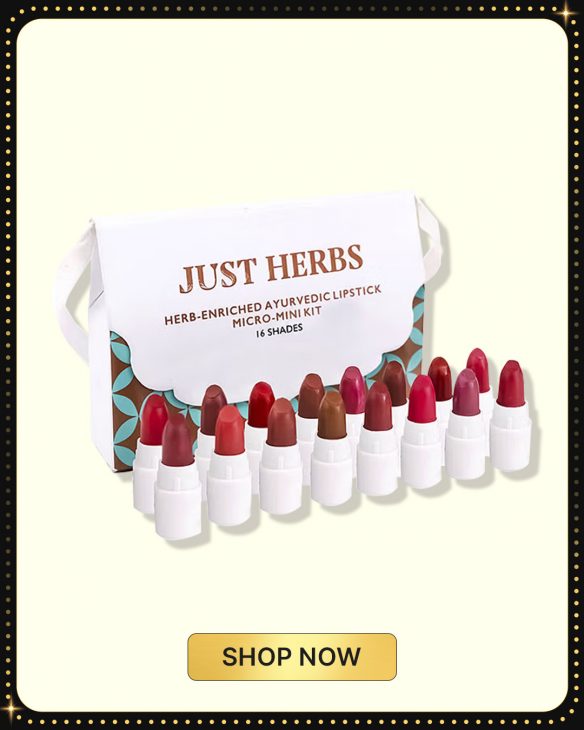 Just Herbs - Ayurvedic Matte Lipstick Trial Kit