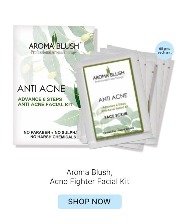 Aroma Blush Acne Fighter Facial Kit – Best for Acne-Prone Skin
