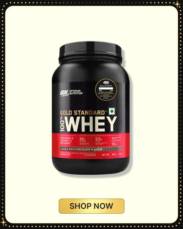 Gold Standard 100% Whey Protein, Double Rich Chocolate - Optimum Nutrition
