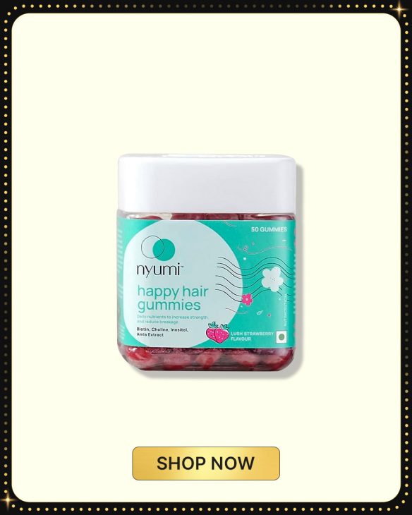 Happy Hair Gummies for Stronger Hair - Nyumi
