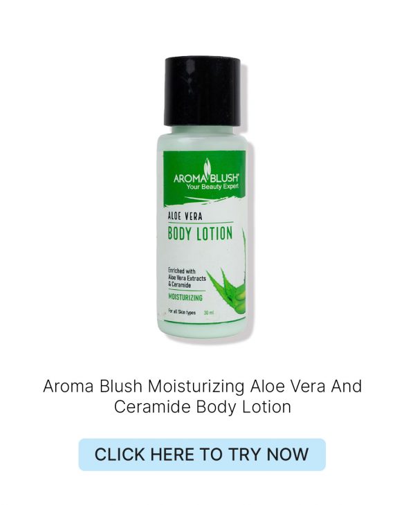 Aroma Blush Moisturizing Aloe Vera And Ceramide Body Lotion